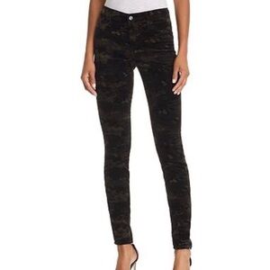 J Brand Camo Skinny Jeans – Stretch Mid Rise – Size 26